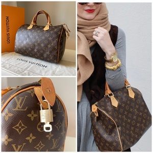 Louis Vuitton - Speedy Monogram Lock Key Dust Bag